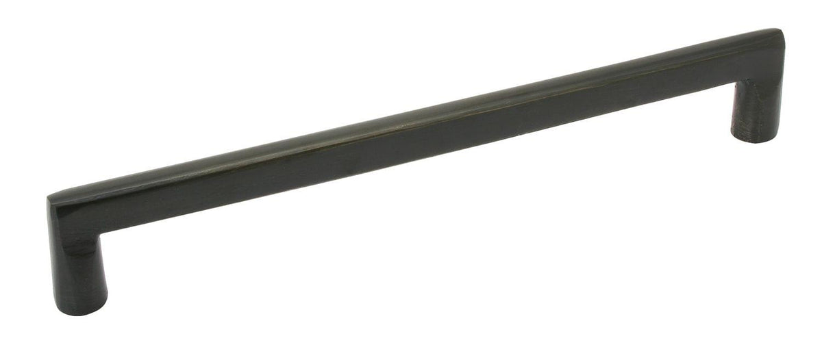 Emtek 86335MB Bronze Rail Cabinet Pull with 6" Center to Center Medium Bronze Finish.