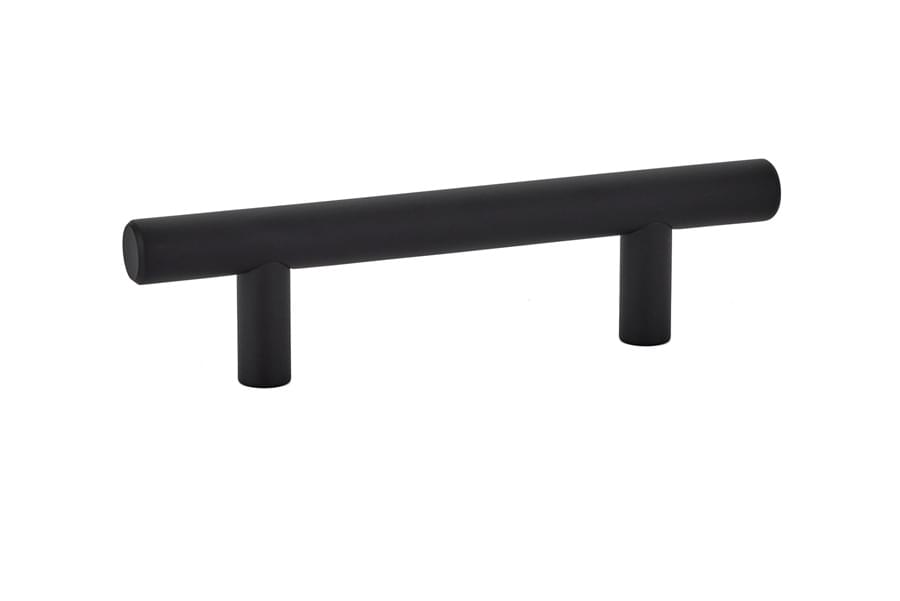 Emtek 86358US10B Brass Bar Cabinet Pull with 3" Center to Center Oil Rubbed Bronze Finish.