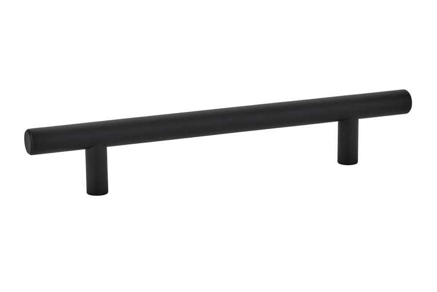 Emtek 86361US10B Brass Bar Cabinet Pull with 5" Center to Center Oil Rubbed Bronze Finish.
