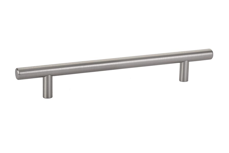 Emtek 86362US10B Brass Bar Cabinet Pull with 6" Center to Center Oil Rubbed Bronze Finish.