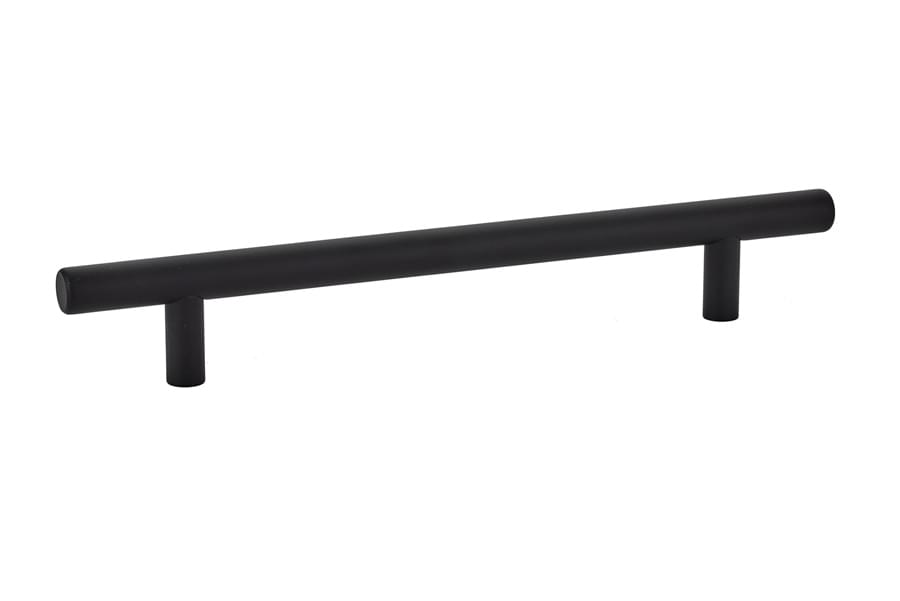Emtek 86362US10B Brass Bar Cabinet Pull with 6" Center to Center Oil Rubbed Bronze Finish.