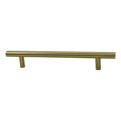 Emtek 86362US10B Brass Bar Cabinet Pull with 6" Center to Center Oil Rubbed Bronze Finish.