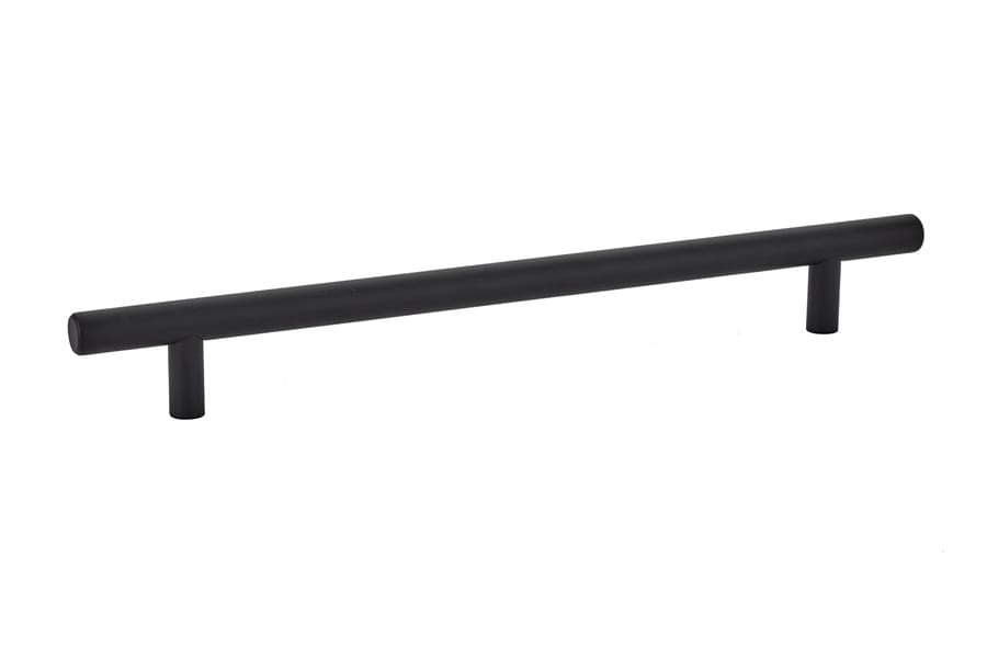 Emtek 86363US10B Brass Bar Cabinet Pull with 8" Center to Center Oil Rubbed Bronze Finish.