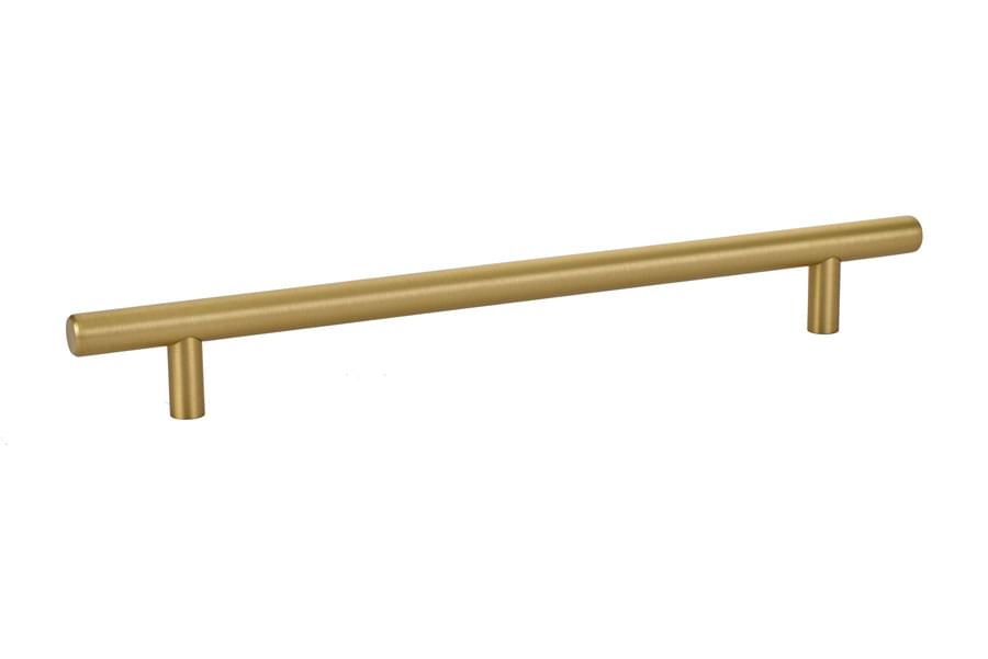 Emtek 86363US10B Brass Bar Cabinet Pull with 8" Center to Center Oil Rubbed Bronze Finish.