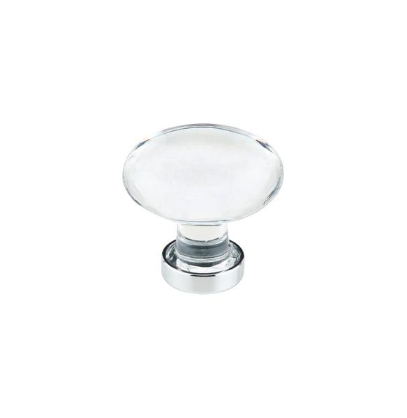 Emtek 86401US14 Hampton 1-1/4" Cabinet Knob Polished Nickel Lifetime Finish.