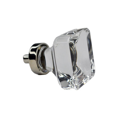 Emtek 86403US14 Square 1-3/8" Cabinet Knob Polished Nickel Lifetime Finish.