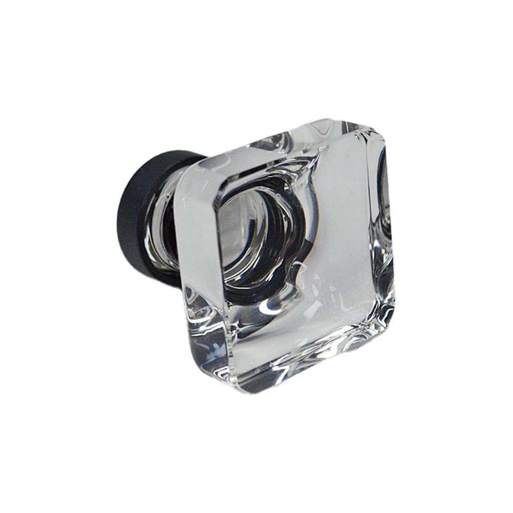 Emtek 86403US14 Square 1-3/8" Cabinet Knob Polished Nickel Lifetime Finish.