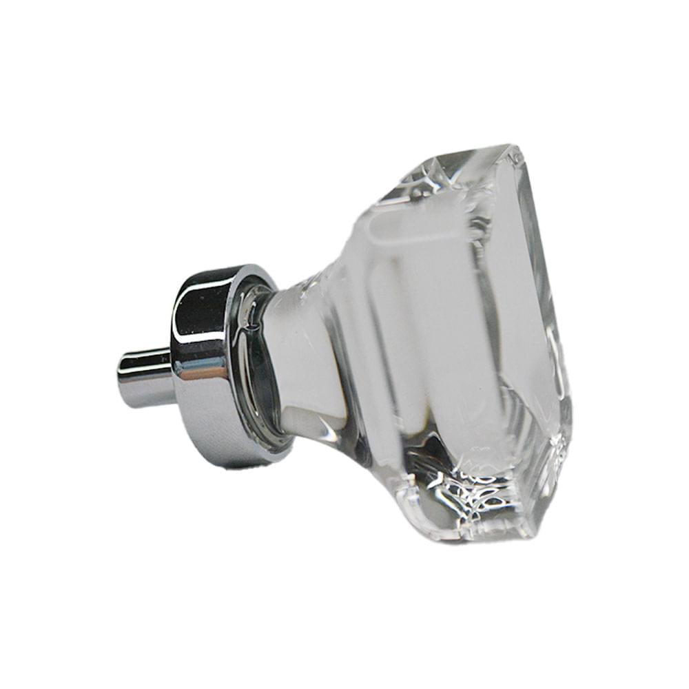 Emtek 86403US14 Square 1-3/8" Cabinet Knob Polished Nickel Lifetime Finish.
