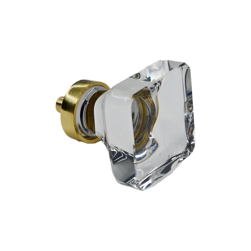 Emtek 86403US15 Square 1-3/8" Cabinet Knob Satin Nickel Finish.
