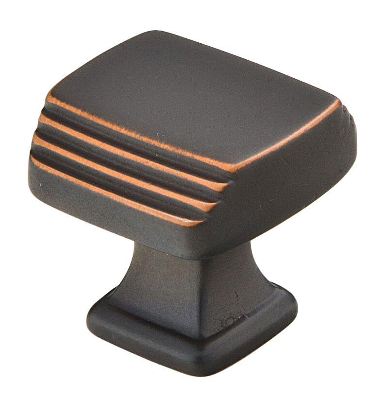Emtek 86421US10B Art Deco 1-1/4" Cabinet Knob Oil Rubbed Bronze Finish.