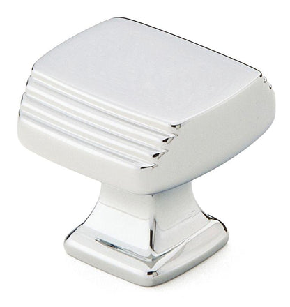 Emtek 86421US14 Art Deco 1-1/4" Cabinet Knob Polished Nickel Lifetime Finish.