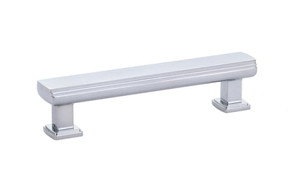 Emtek 86423US10B Art Deco Cabinet Pull with 4" Center to Center Oil Rubbed Bronze Finish.