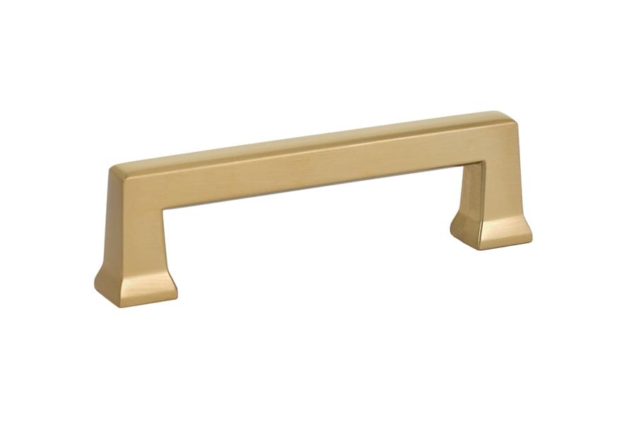 Emtek 86424US14 Alexander Cabinet Pull with 3-1/2" Center to Center Polished Nickel Lifetime Finish.