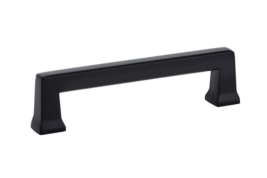 Emtek 86425US10B Alexander Cabinet Pull with 4" Center to Center Oil Rubbed Bronze Finish.