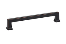 Emtek 86426US10B Alexander Cabinet Pull with 6" Center to Center Oil Rubbed Bronze Finish.