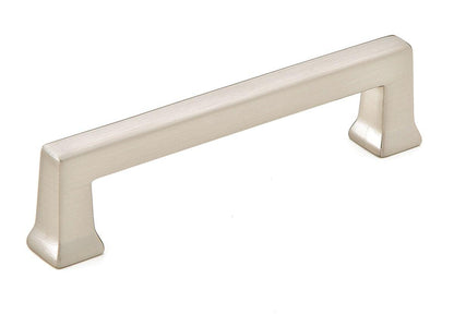 Emtek 86426US14 Alexander Cabinet Pull with 6" Center to Center Polished Nickel Lifetime Finish.