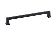 Emtek 86427US19 Alexander Cabinet Pull with 8" Center to Center Flat Black Finish.