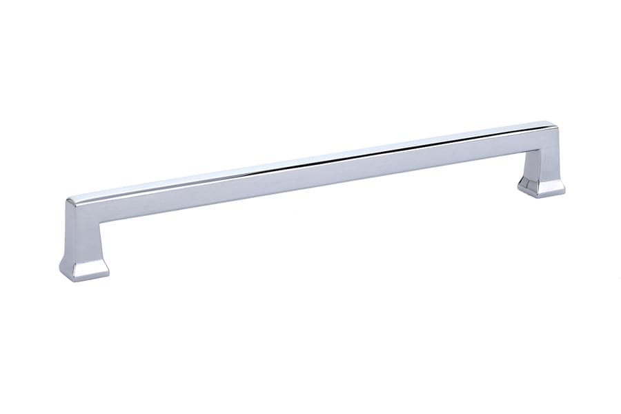 Emtek 86427US10B Alexander Cabinet Pull with 8" Center to Center Oil Rubbed Bronze Finish.