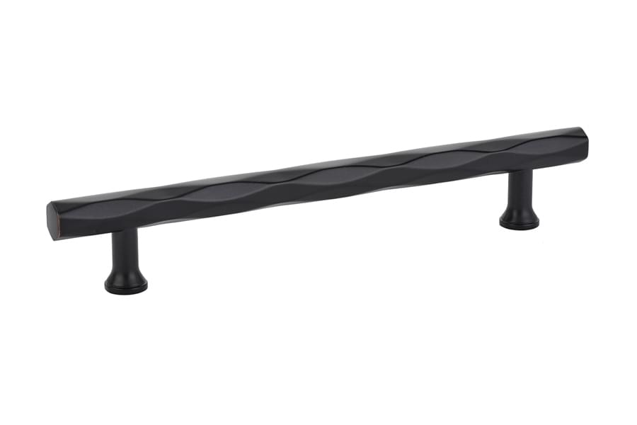 Emtek 86430US10B Tribeca Cabinet Pull with 6" Center to Center Oil Rubbed Bronze Finish.