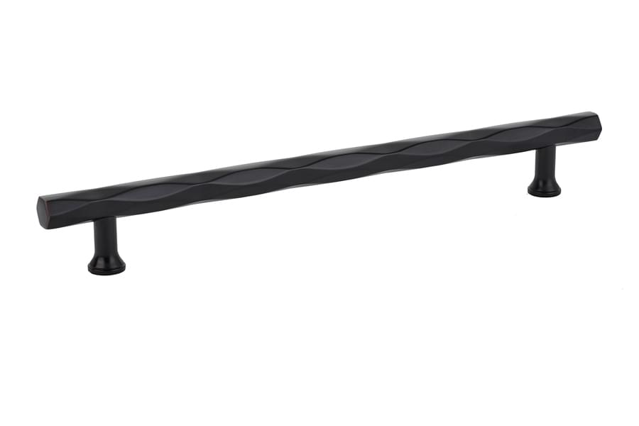 Emtek 86431US10B Tribeca Cabinet Pull with 8" Center to Center Oil Rubbed Bronze Finish.