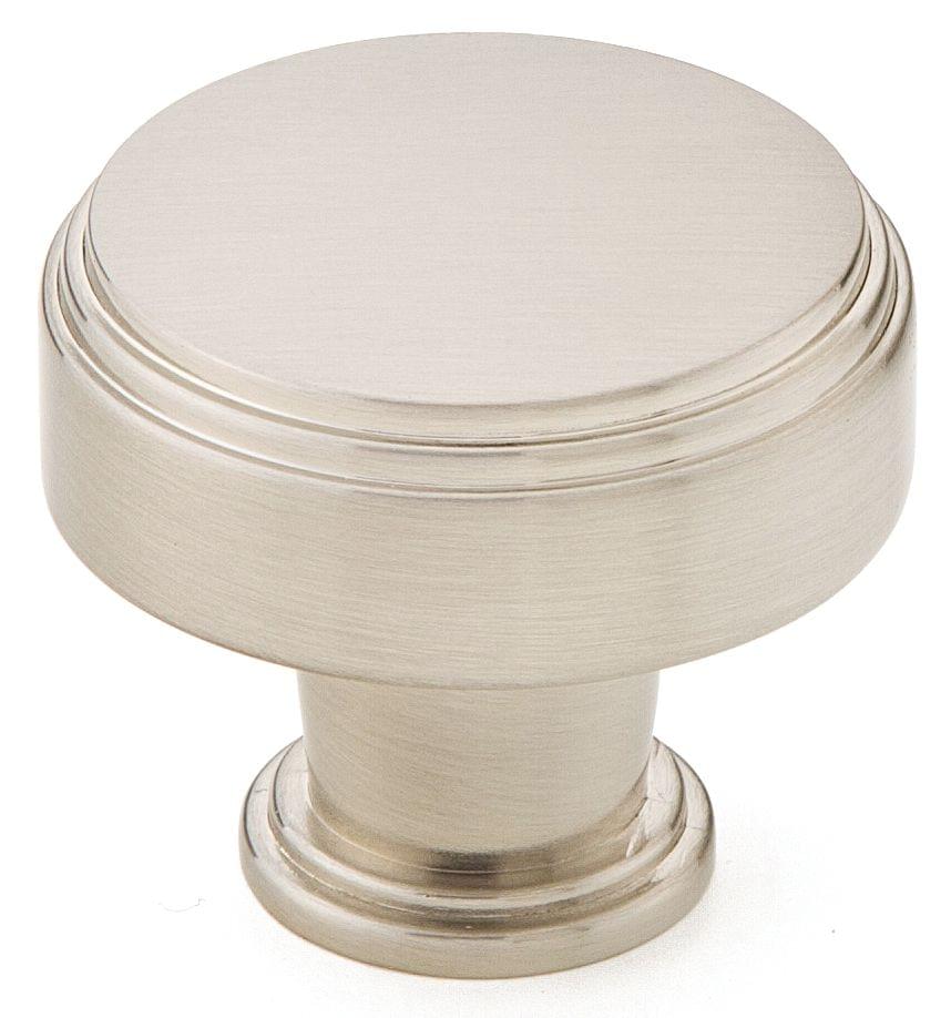 Emtek 86433US15 Newport 1-5/8" Cabinet Knob Satin Nickel Finish.