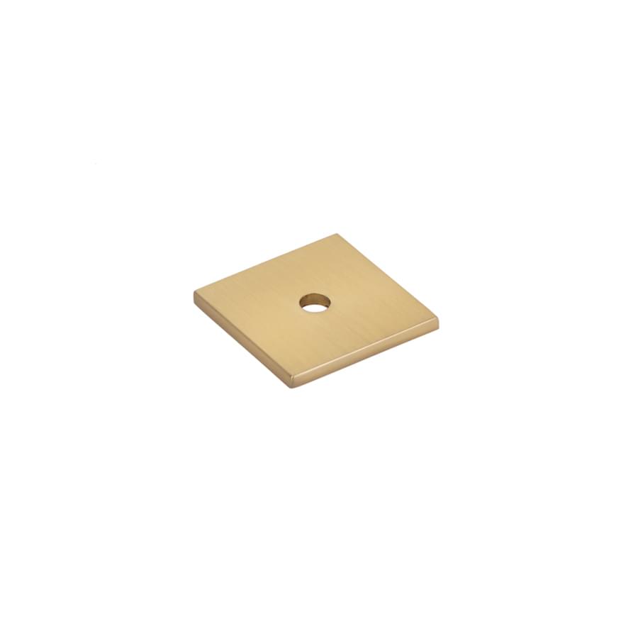 Emtek 86434US10B Art Deco Square Backplate for Cabinet Knob Oil Rubbed Bronze Finish.