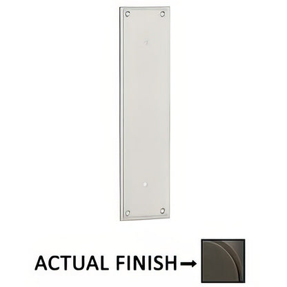 Emtek 86437US 3 Inch x 12 Inch Modern Pull Plate.