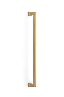 Emtek 86443US19 Brass Alexander Appliance Pull with 18" Center to Center Flat Black Finish.