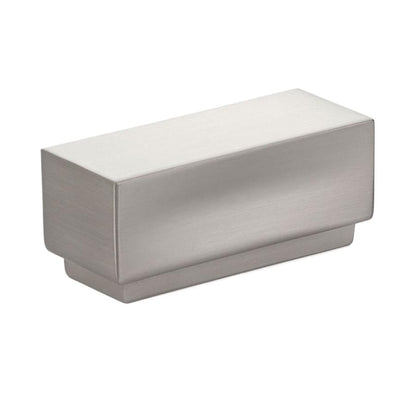 Emtek 86447US15 Cinder 2-1/4" Cabinet Knob with 1" Center to Center Satin Nickel Finish.