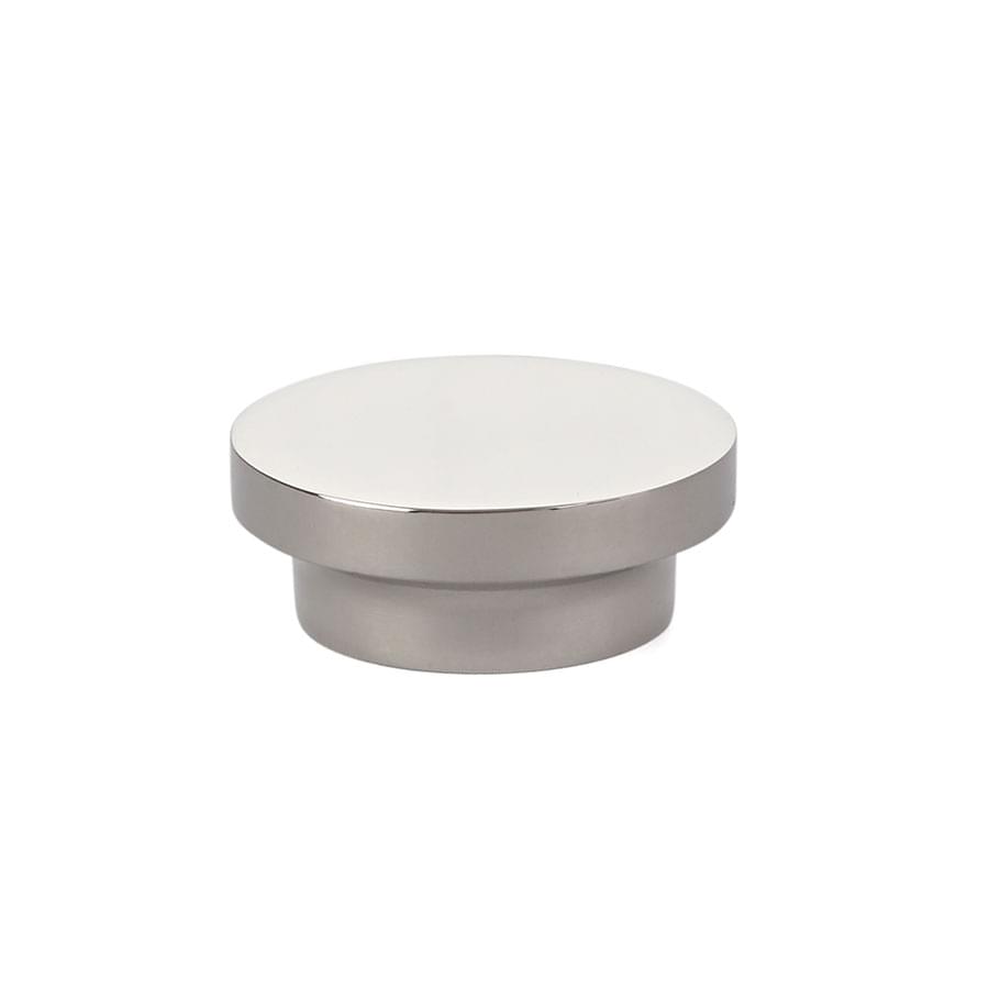 Emtek 86449US14 District 1-5/8" Cabinet Knob Polished Nickel Lifetime Finish.