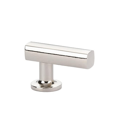 Emtek 86452US14 1-1/8" x 1-7/8" Freestone Finger Cabinet Pull Polished Nickel Lifetime Finish.