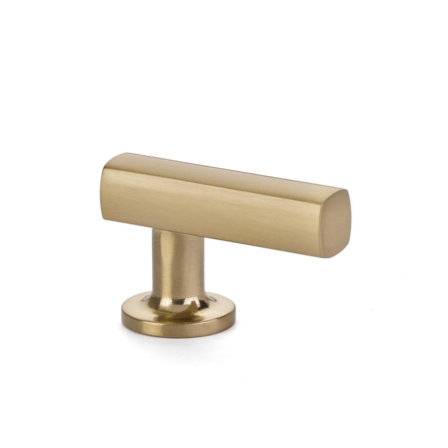 Emtek 86452US14 1-1/8" x 1-7/8" Freestone Finger Cabinet Pull Polished Nickel Lifetime Finish.