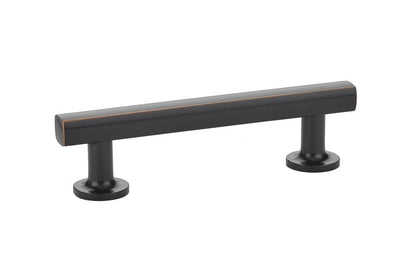 Emtek 86453US10B Freestone Cabinet Pull with 3-1/2" Center to Center Oil Rubbed Bronze Finish.
