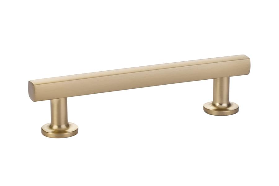 Emtek 86454US10B Freestone Cabinet Pull with 4" Center to Center Oil Rubbed Bronze Finish.