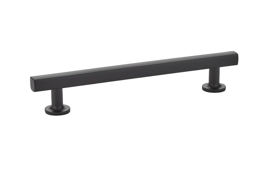 Emtek 86455US15 Freestone Cabinet Pull with 6" Center to Center Satin Nickel Finish.