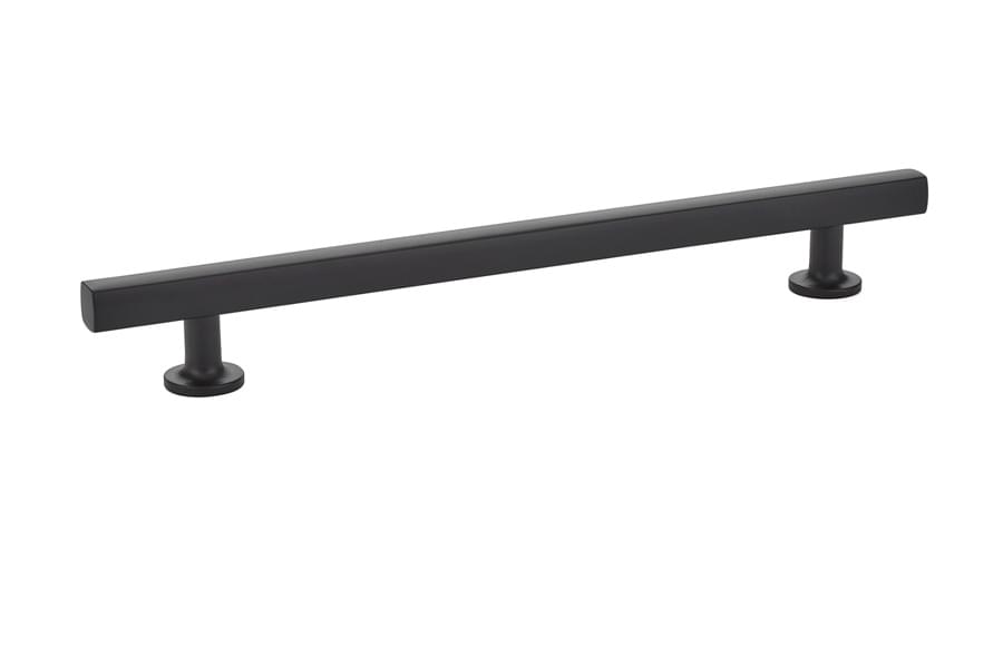 Emtek 86456US14 Freestone Cabinet Pull with 8" Center to Center Polished Nickel Lifetime Finish.