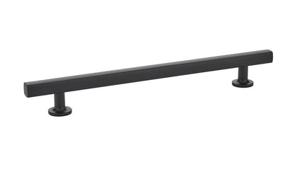 Emtek 86456US14 Freestone Cabinet Pull with 8" Center to Center Polished Nickel Lifetime Finish.