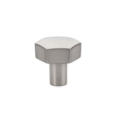 Emtek 86457US10B Mod Hex 1-1/8" Cabinet Knob Oil Rubbed Bronze Finish.
