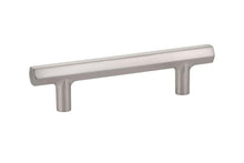 Emtek 86459US15 Mod Hex Cabinet Pull with 3-1/2" Center to Center Satin Nickel Finish.