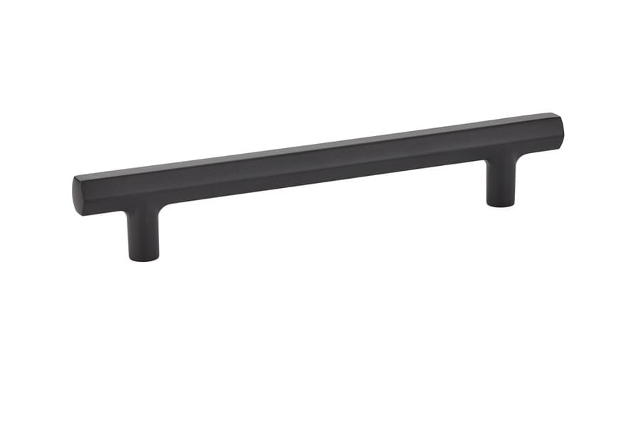 Emtek 86461US10B Mod Hex Cabinet Pull with 6" Center to Center Oil Rubbed Bronze Finish.