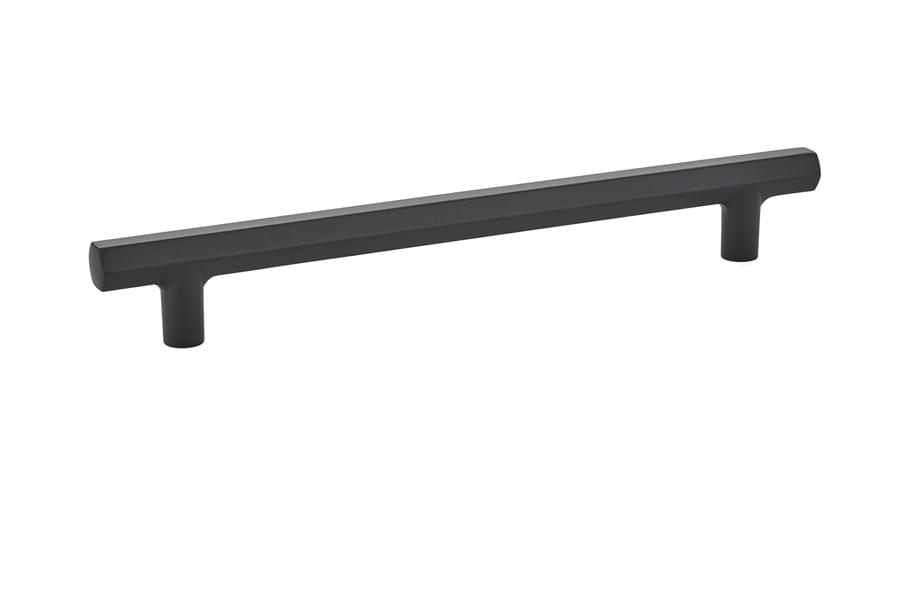 Emtek 86462US10B Mod Hex Cabinet Pull with 8" Center to Center Oil Rubbed Bronze Finish.