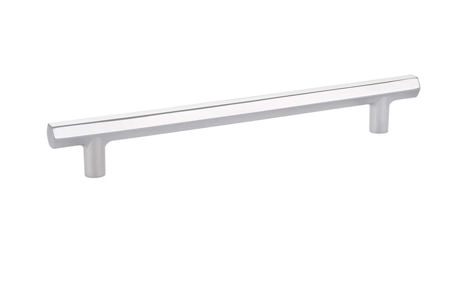 Emtek 86462US10B Mod Hex Cabinet Pull with 8" Center to Center Oil Rubbed Bronze Finish.