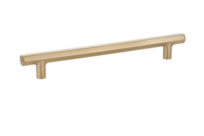 Emtek 86462US10B Mod Hex Cabinet Pull with 8" Center to Center Oil Rubbed Bronze Finish.