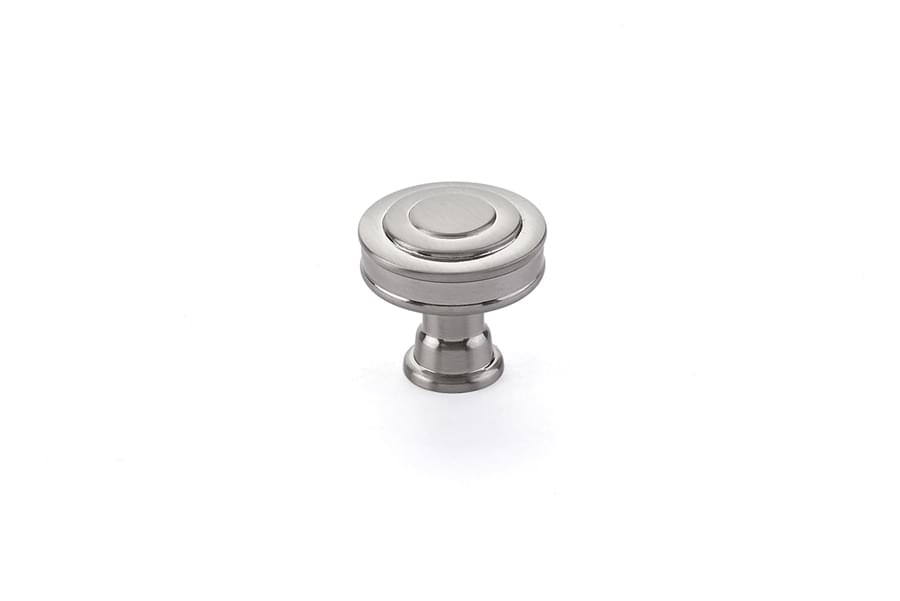 Emtek 86463US15 Glendon 1-1/4" Cabinet Knob Satin Nickel Finish.
