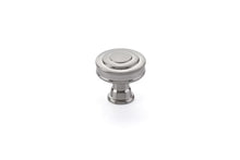 Emtek 86463US15 Glendon 1-1/4" Cabinet Knob Satin Nickel Finish.
