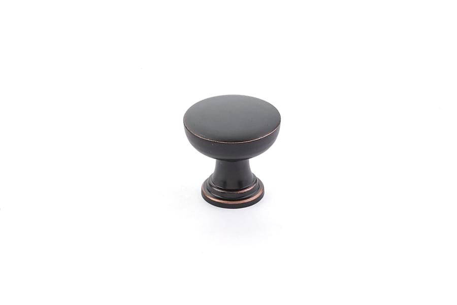 Emtek 86467US10B Overland 1-1/4" Cabinet Knob Oil Rubbed Bronze Finish.