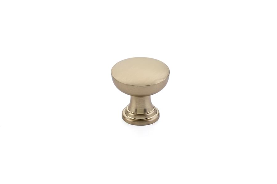 Emtek 86467US14 Overland 1-1/4" Cabinet Knob Polished Nickel Lifetime Finish.