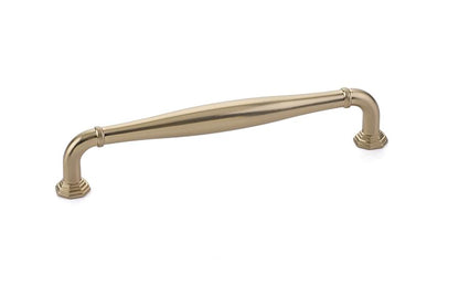 Emtek 86473US14 Blythe Cabinet Pull with 6" Center to Center Polished Nickel Lifetime Finish.