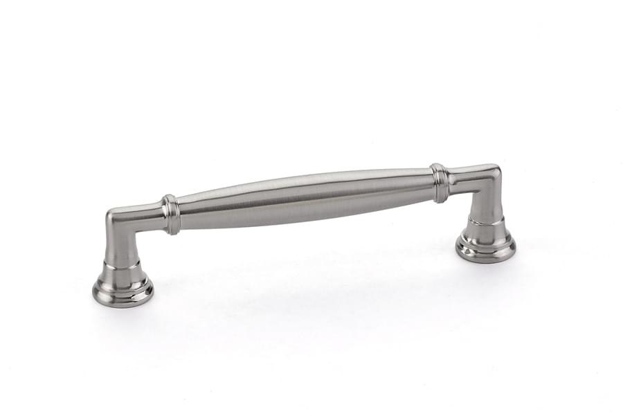 Emtek 86476US14 Westwood Cabinet Pull with 4" Center to Center Polished Nickel Lifetime Finish.