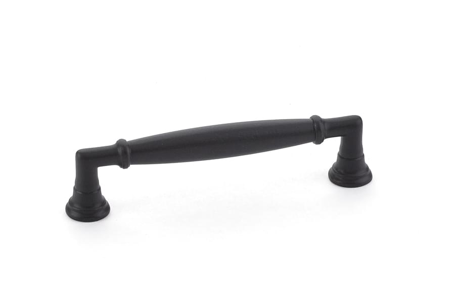 Emtek 86476US19 Westwood Cabinet Pull with 4" Center to Center Flat Black Finish.
